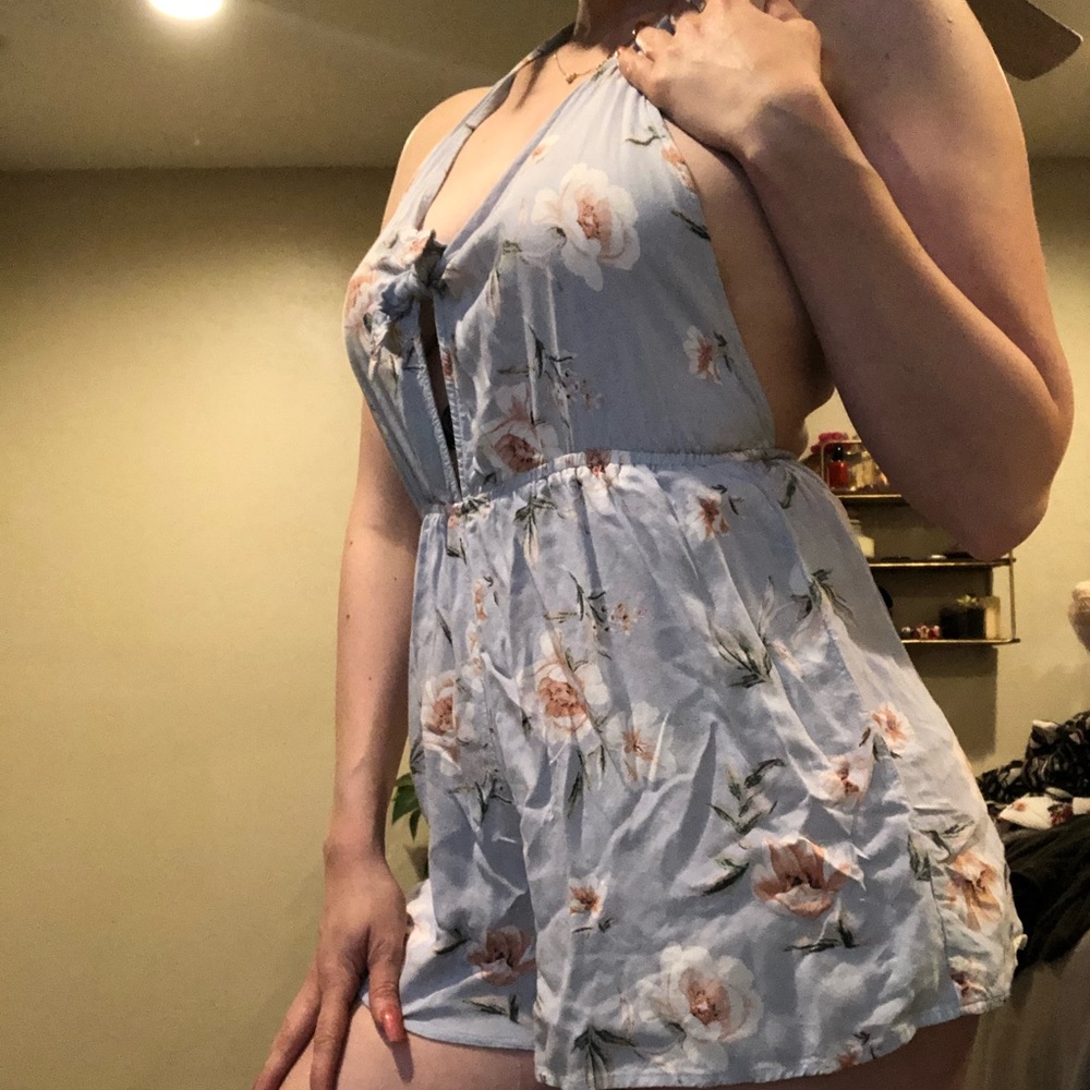 floral rompers